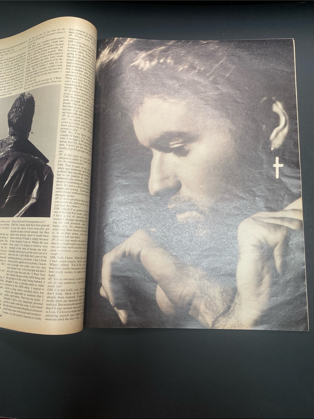 Iconic George Michael -Interview Magazine Oct 1988 - Picture 6 of 11
